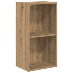 Berkfield Home Bookcase Artisian Oak 40x30x77 cm Engineered Wood in Brown - Size: 40 x 30 x 77 cm - thumbnail 1