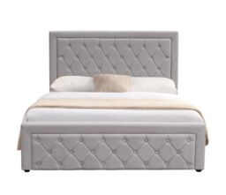 KOSY KOALA Ottoman Storage Gaslift Bed 4ft6 Double Grey Velvet Bedroom Furniture - thumbnail 6