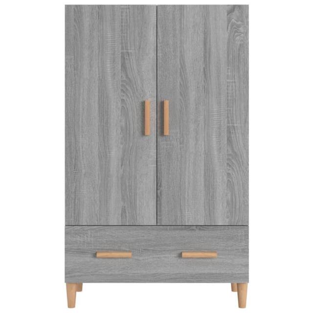 Berkfield Home Highboard Grey Sonoma 70x31x115 cm Engineered Wood - Size: 70 x 31 x 115 cm - image 1