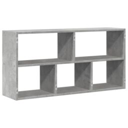 Berkfield Home Wall Shelf Concrete Grey 100x25x50 cm Engineered Wood - Size: 100 x 25 x 50 cm - thumbnail 6