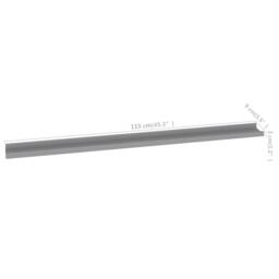 Berkfield Home Decorative Wall Shelves 4 pcs Grey 115x9x3 cm - Size: 115 x 9 x 3 cm - thumbnail 9