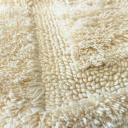 Allure Bath Fashions Bamboo Cotton Non-Slip Bath Mat in Beige - thumbnail 2