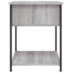 Berkfield Home Elegant Bedside Tables 2 pcs Grey Sonoma 44x45x58 cm Engineered Wood - Size: 44 x 45 x 58 cm - thumbnail 8