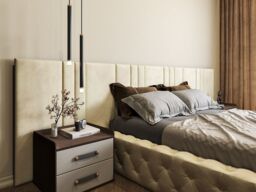 HOB Furniture Meridian Bed in Green - Size: King - thumbnail 5