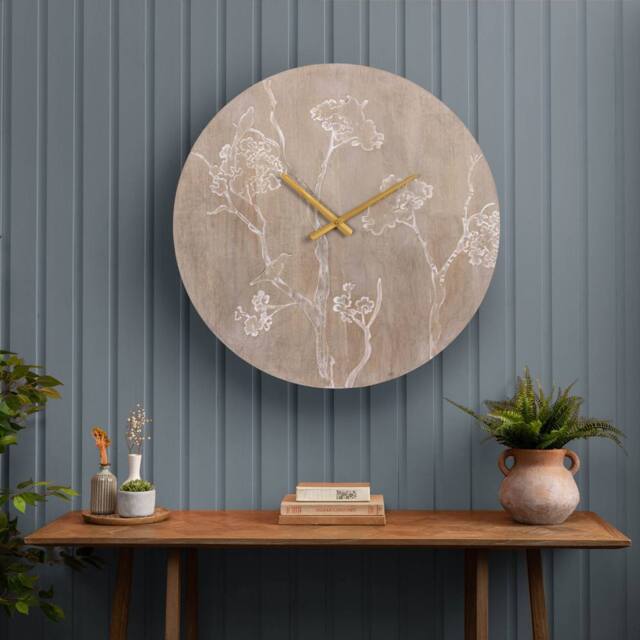 Voyage Maison Paloma Wooden Clock in Light Oak - image 1