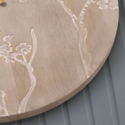 Voyage Maison Paloma Wooden Clock in Light Oak - thumbnail 4
