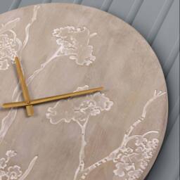 Voyage Maison Paloma Wooden Clock in Light Oak - thumbnail 2