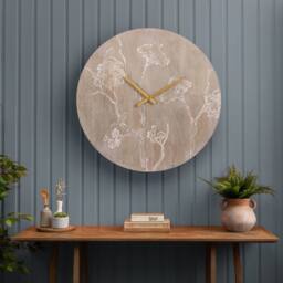 Voyage Maison Paloma Wooden Clock in Light Oak - thumbnail 1