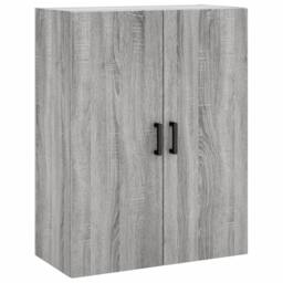 Berkfield Home Highboard Grey Sonoma 69.5x34x180 cm Engineered Wood - thumbnail 5