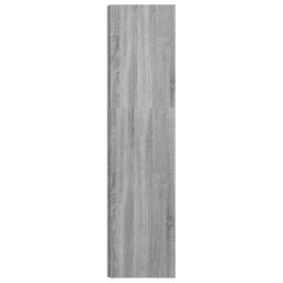 Berkfield Home Corner Cabinet Grey Sonoma 33x33x132 cm Engineered Wood - Size: 33 x 33 x 132 cm - thumbnail 4