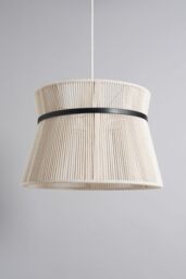 BHS Lighting Vera String Bound Easy Fit Light Shade in Natural - thumbnail 2