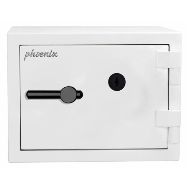 Phoenix Safe Company Phoenix Fortress SS1452K Security Safe w/ Double-Bitted Key Lock, 22L in White - Size: 300 cm x 100 cm - image 1