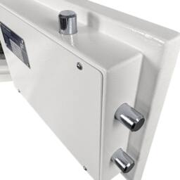 Phoenix Safe Company Phoenix Fortress SS1452K Security Safe w/ Double-Bitted Key Lock, 22L in White - Size: 300 cm x 100 cm - thumbnail 5