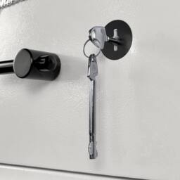 Phoenix Safe Company Phoenix Fortress SS1452K Security Safe w/ Double-Bitted Key Lock, 22L in White - Size: 300 cm x 100 cm - thumbnail 4