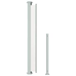 Berkfield Home Patio Retractable Side Awning 220x500 cm Grey - thumbnail 5