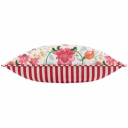 Wylder Claudia Floral Water-Resistant Outdoor Cushion in Red - thumbnail 3