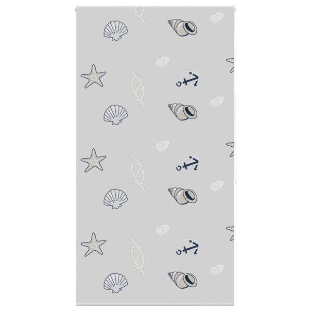 Berkfield Home Shower Roller Blind 140x240 cm Fabric Width 136 cm in Grey - image 1