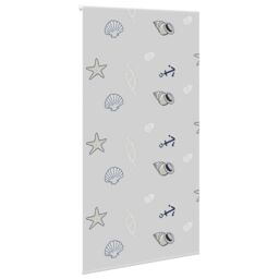 Berkfield Home Shower Roller Blind 140x240 cm Fabric Width 136 cm in Grey - thumbnail 3