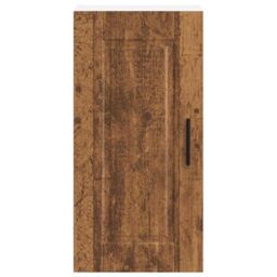 Berkfield Home Kitchen Wall Cabinet¬†Porto Old Wood Engineered Wood in Brown - thumbnail 4