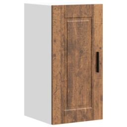 Berkfield Home Kitchen Wall Cabinet¬†Porto Old Wood Engineered Wood in Brown - thumbnail 2