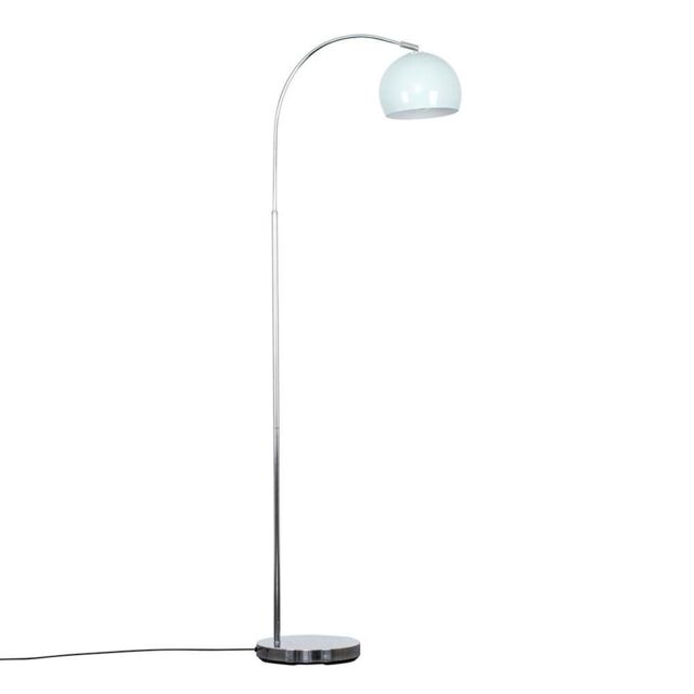 ValueLights Curva Silver Floor Lamp - image 1