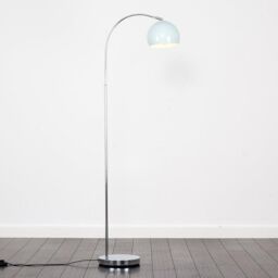 ValueLights Curva Silver Floor Lamp - thumbnail 3