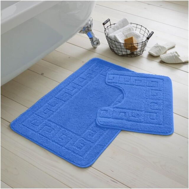 GAVENO CAVAILIA Greek Bath Mat in Blue - image 1