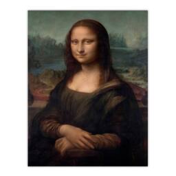 Artery8 Leonardo da Vinci Framed Wall Art Portrait of Mona Lisa del Giocondo - Size: A4 - thumbnail 3