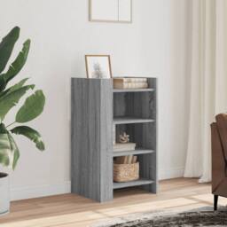 Berkfield Home Sideboard Grey Sonoma 45x35x75 cm Engineered Wood - Size: 45 x 35 x 75 cm - thumbnail 2