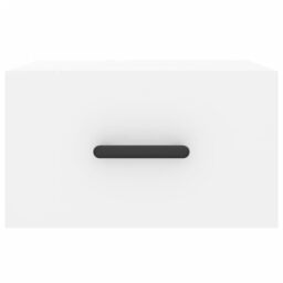 Berkfield Home Wall-mounted Bedside Cabinets 2 pcs White 35x35x20 cm - Size: 35 x 35 x 20 cm - thumbnail 6