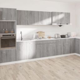 Berkfield Home Drawer Bottom Cabinet Grey Sonoma 50x46x81, 5 cm Engineered Wood - thumbnail 3