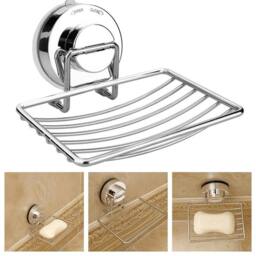 Kelvenix Strong Suction Bathroom Shower Chrome Accessory in Silver - thumbnail 2