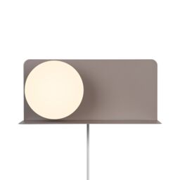 Nordlux Modern Indoor Wall Light Brown Metal E14 Shelf - No, IP20 - thumbnail 3