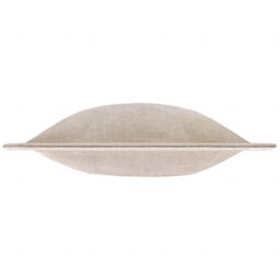 Yard Dune Velvet Chenille Cushion in Natural - Size: 50 cm x 50 cm - thumbnail 4