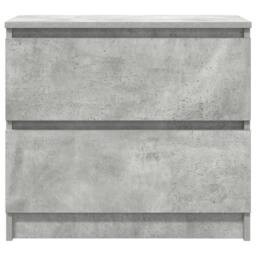 Berkfield Home TV Cabinet Concrete Grey 60x35x54 cm Engineered Wood - Size: 60 x 35 x 54 cm - thumbnail 6