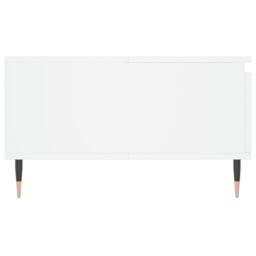 Berkfield Home Coffee Table White 90x60x35 cm Engineered Wood - Size: 90 x 60 x 35 cm - thumbnail 7