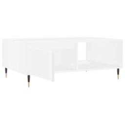 Berkfield Home Coffee Table White 90x60x35 cm Engineered Wood - Size: 90 x 60 x 35 cm - thumbnail 6