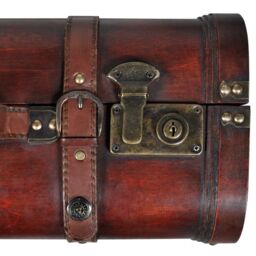 Berkfield Home Wooden Treasure Chest 2 pcs Vintage Brown - thumbnail 6