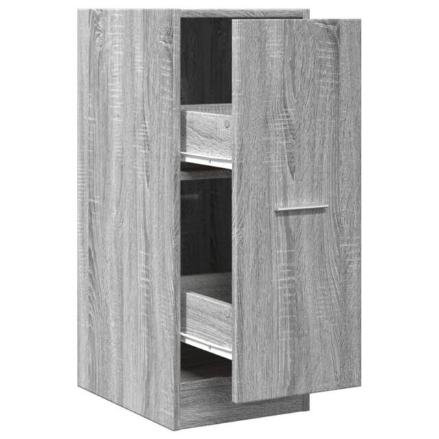Berkfield Home Apothecary Cabinet Grey Sonoma 30x41x77.5 cm Engineered Wood - image 1