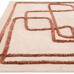 The Rug Shop UK Beige Handmade Abstract Luxurious Easy To Clean Area Rug - Size: 200 cm x 300 cm - thumbnail 5