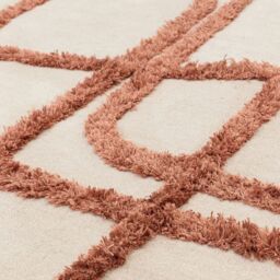 The Rug Shop UK Beige Handmade Abstract Luxurious Easy To Clean Area Rug - Size: 200 cm x 300 cm - thumbnail 4