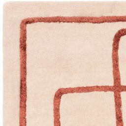 The Rug Shop UK Beige Handmade Abstract Luxurious Easy To Clean Area Rug - Size: 200 cm x 300 cm - thumbnail 3