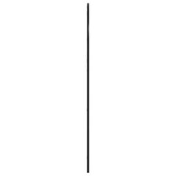 Berkfield Home Wall Mirror Black 80x120 cm Arch Iron - thumbnail 4