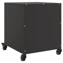 Berkfield Home Stylish Bedside Cabinets 2 pcs Black 36x39x43.5 cm Steel - thumbnail 8