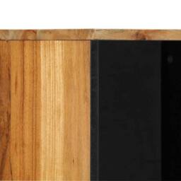 Berkfield Home Bathroom Vanity Units Natural Acacia Solid acacia wood Regular in Brown - thumbnail 6