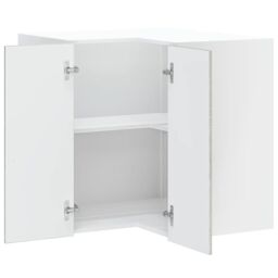 Berkfield Home Kitchen Wall Corner Cabinet Kalmar Grey Sonoma Engineered Wood - thumbnail 5