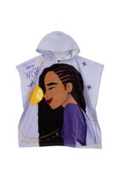 Disney Women's Wish Hooded Towel Poncho in Purple - thumbnail 1