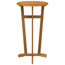 Berkfield Home Garden Bar Table Ã˜60x105 cm Solid Wood Acacia in Brown - Size: 60x105 cm - thumbnail 3