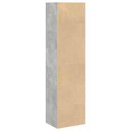 Berkfield Home Bookcase Concrete Grey 40x30x152 cm Engineered Wood - Size: 40 x 30 x 152 cm - thumbnail 6