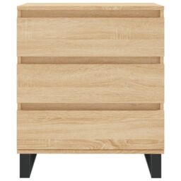 Berkfield Home Sideboard Sonoma Oak 60x35x70 cm Engineered Wood in Brown - Size: 60 x 35 x 70 cm - thumbnail 5